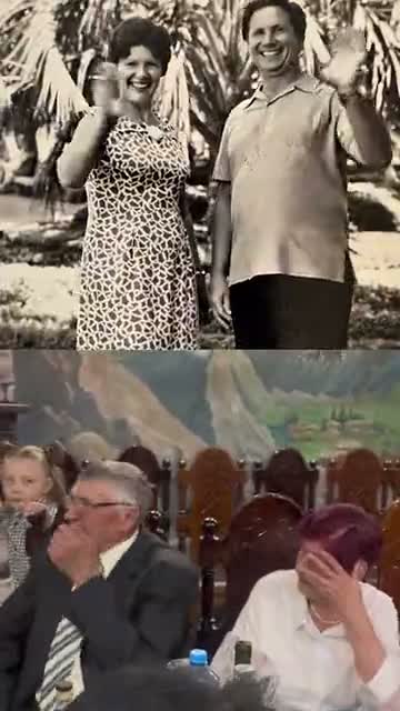 A family photograph scored with music chosen for the occasion